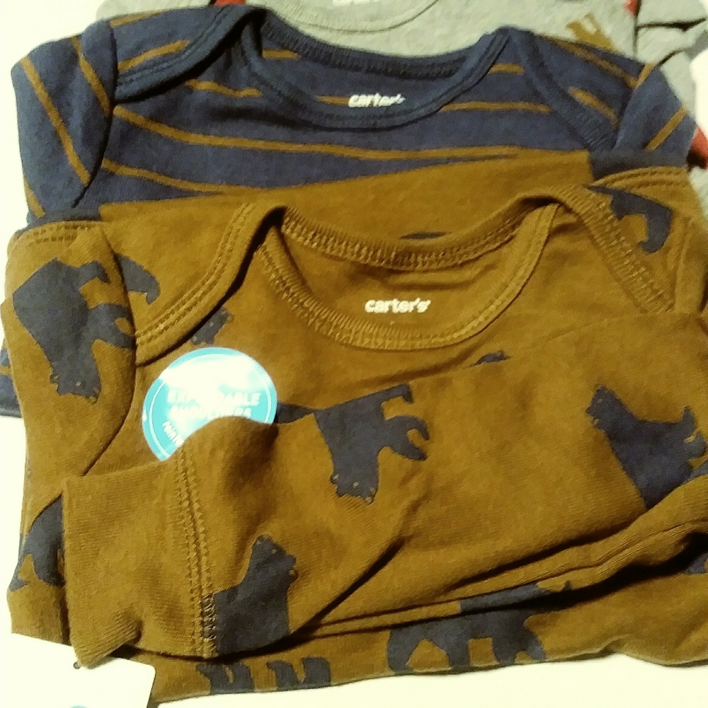 Carters Baby Boy 4 pack of Bodysuits